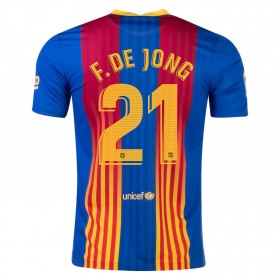FC Barcelona Frenkie de Jong 21 El Clasico trøje 2021 S/S